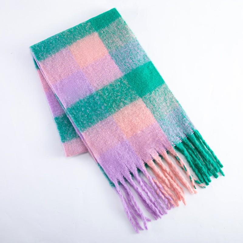2025 Versatile Women's Korean-Style Cashmere Scarf for Autumn/Winter