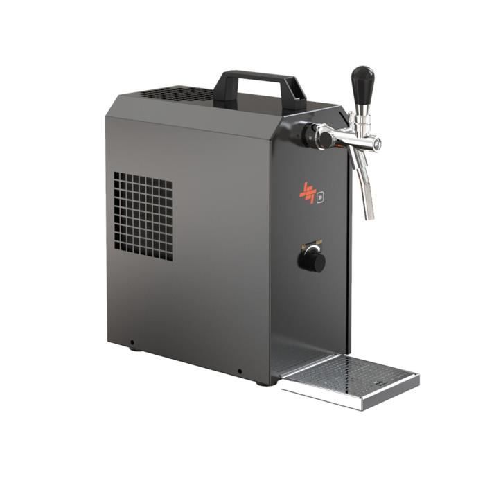 Tireuse à bière - ICH-ZAPFE.DE - JET 30 - 35 L/h - Refroidisseur à flux - Tonneau en bois