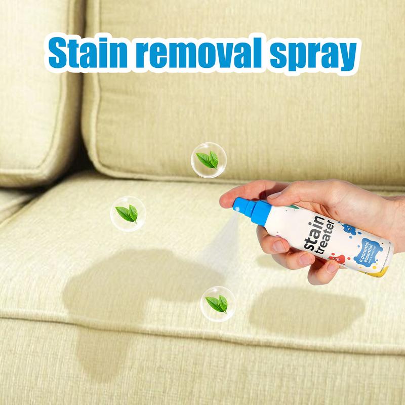 120ml Effective Stain Remover Fabric Stain Removing Spray Stain Yellow Removal Dust Bleached Decontamination Treater Sprays