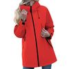 Women's Solid Color Long Sleeved Hooded Outdoor Suit Windproof And Waterproof Thin Jacket
