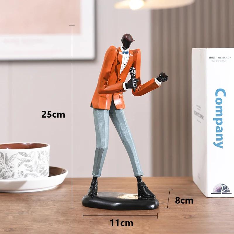 Elegant Music Figurines Decoration Figurines Anime Accessories Home Decor Miniatures Valentines Day Gift Miniatures Interior