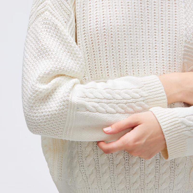 Only Women's 2025 Autumn Sequin Yarn Relaxed Knit Sweater