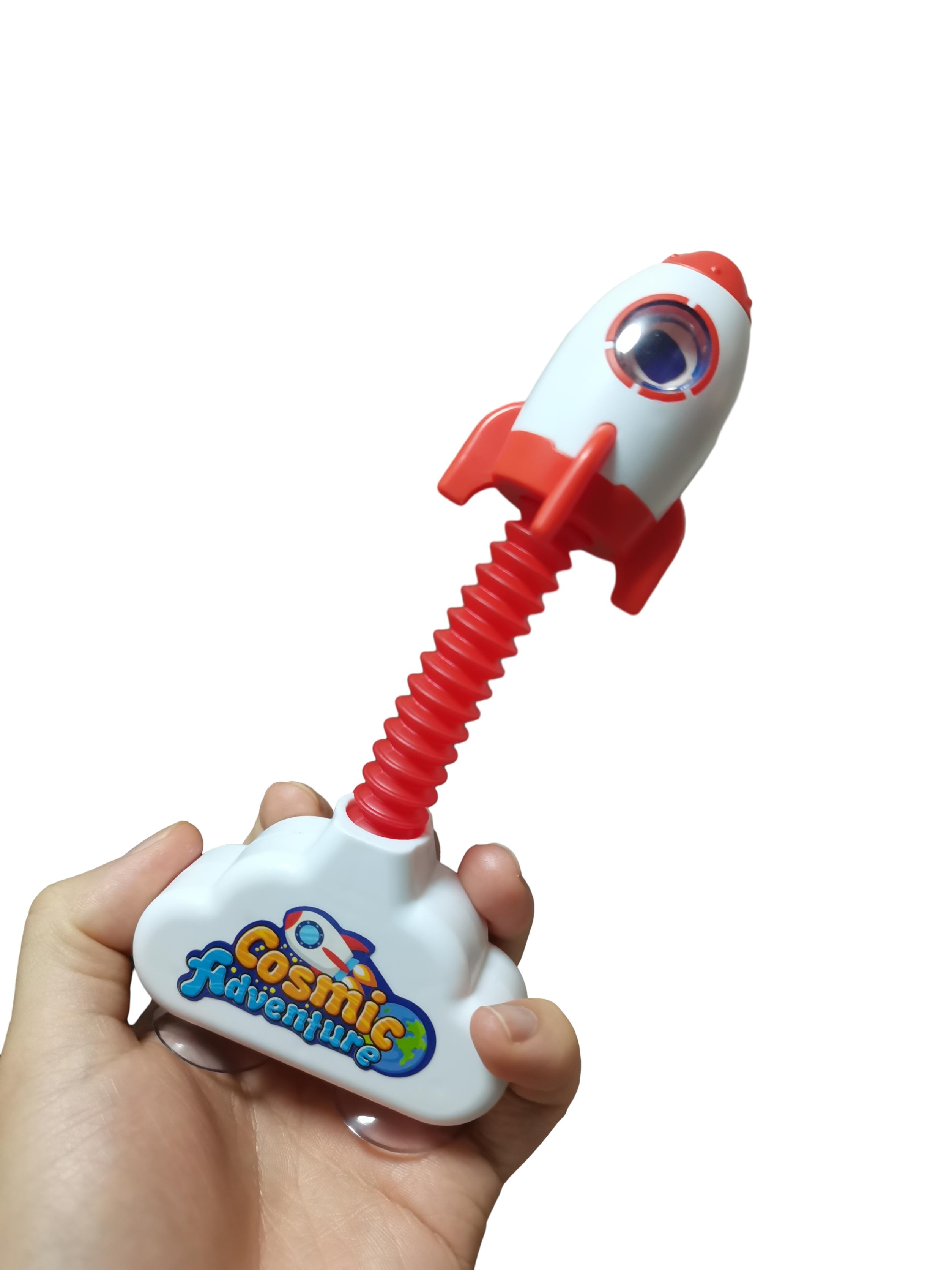 Ovly игрушка для малышей 1-3 космический корабль космонавт антистресс поп-трубка Непоседа — фото 5