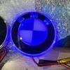 1x 82mm 4D light badge for BMW 3 4 5 6 7 X M Z series badge LED logo light white/red/blue light. d1