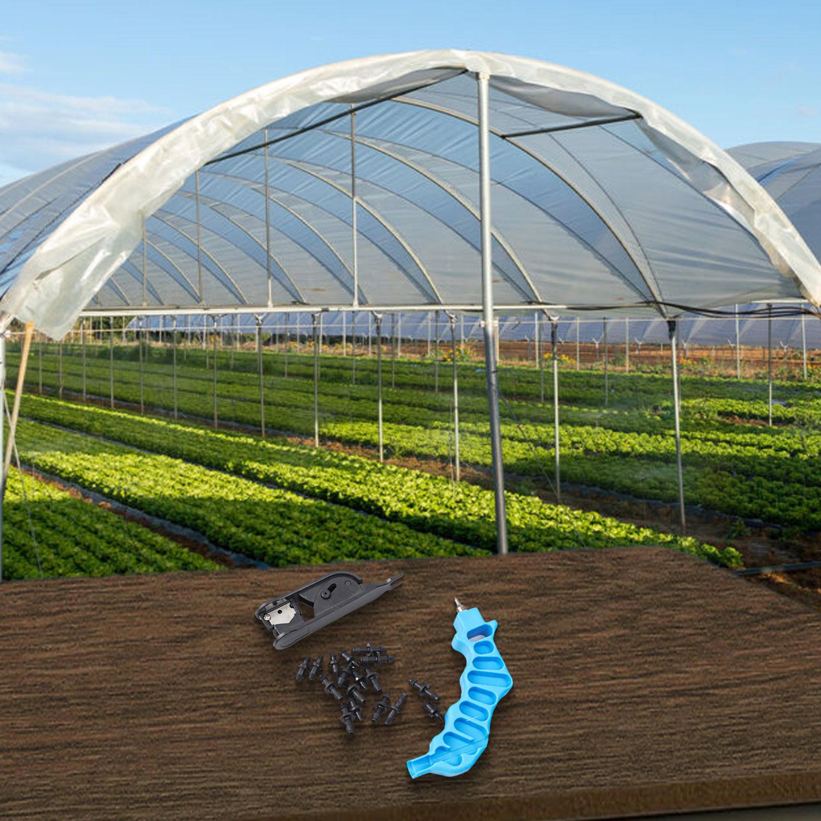 Garden Maintenance Drip Irrigation Tool Set Barbed Connectors Clean Cut Tubing Compatible Tubing Ergonomic Design China Mainland