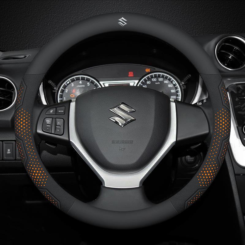 Cat Steering Wheel Cover For Suzuki Ignis Jimny SX4 S-Cross Swift Grand-Vitara Aito Baleno Celerio Ciaz Equator Ertiga Samura