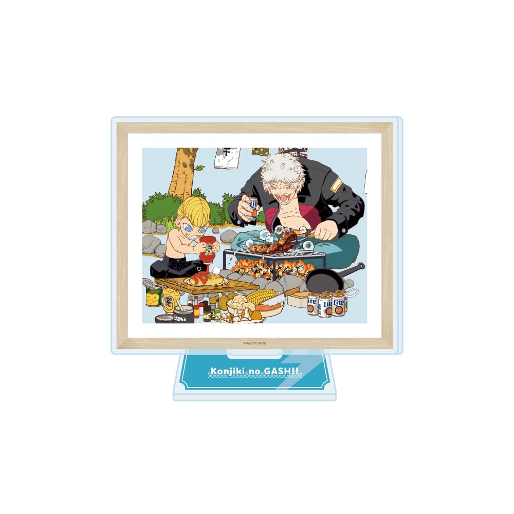 Золотой Гаш Полное издание 09 Тед и Гид [Официальная иллюстрация] Акриловый стенд