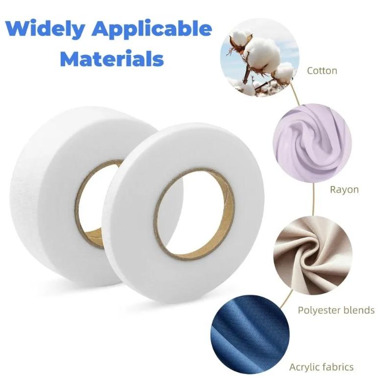 Double-Sided Fusible Interlining Heat Bond Hem Tape Pant Leg Fix Shortening Fabric Adhesive Clothing Sewing Trim Easy To Use