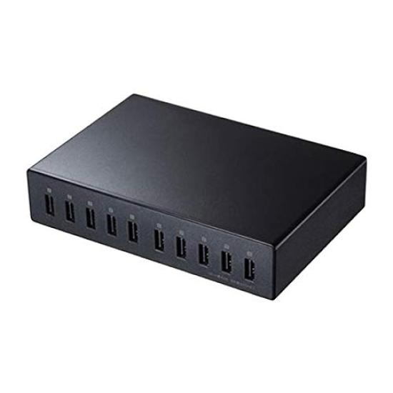 

USB charger total high durability (10 ports, 20A, type) ACA-IP68