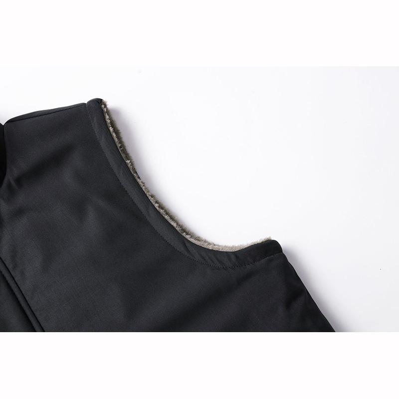 Pánská zimní vesta Silné vesty Pánská zateplená vesta Sametová teplá bez rukávů Pánská vesta Bunda