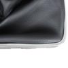 VW Passat B6 05-10 Gear Shift Knob Black + Black Gaiter with Chrome Frame, 6-Speed