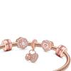 Pandora Heart to Heart Set, Alloy Bracelet, Same Style for Men and Women, Couple Style ZT24091809A