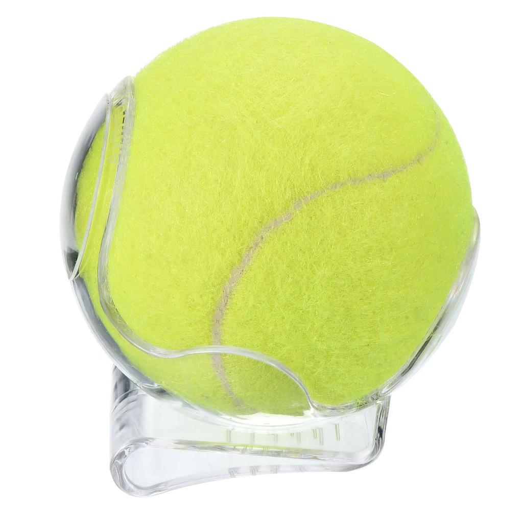 PATIKIL Tennis Ball Holder Waist Clip Set of 3 Tennis Ball Clip A BS Waistband Clip Holder for Sports Equipment Tennis Training Transparent