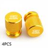 Car Wheel Tire Valve Caps Tyre Stem Covers Airdust Waterproof For Honda Mugen CB400 CB650F CBF CBR250RR CRF SH300 NC750