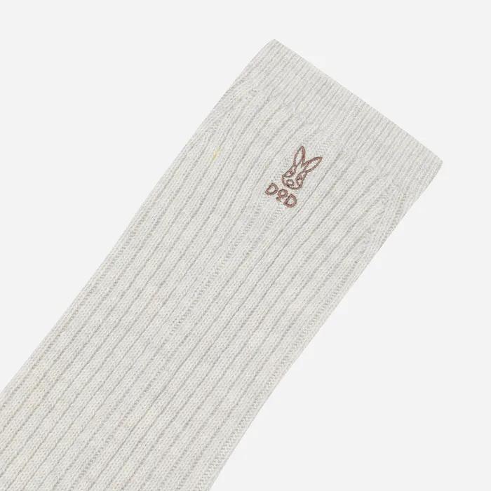 Cozy Wool Leg Warmers (IVORY DARK)