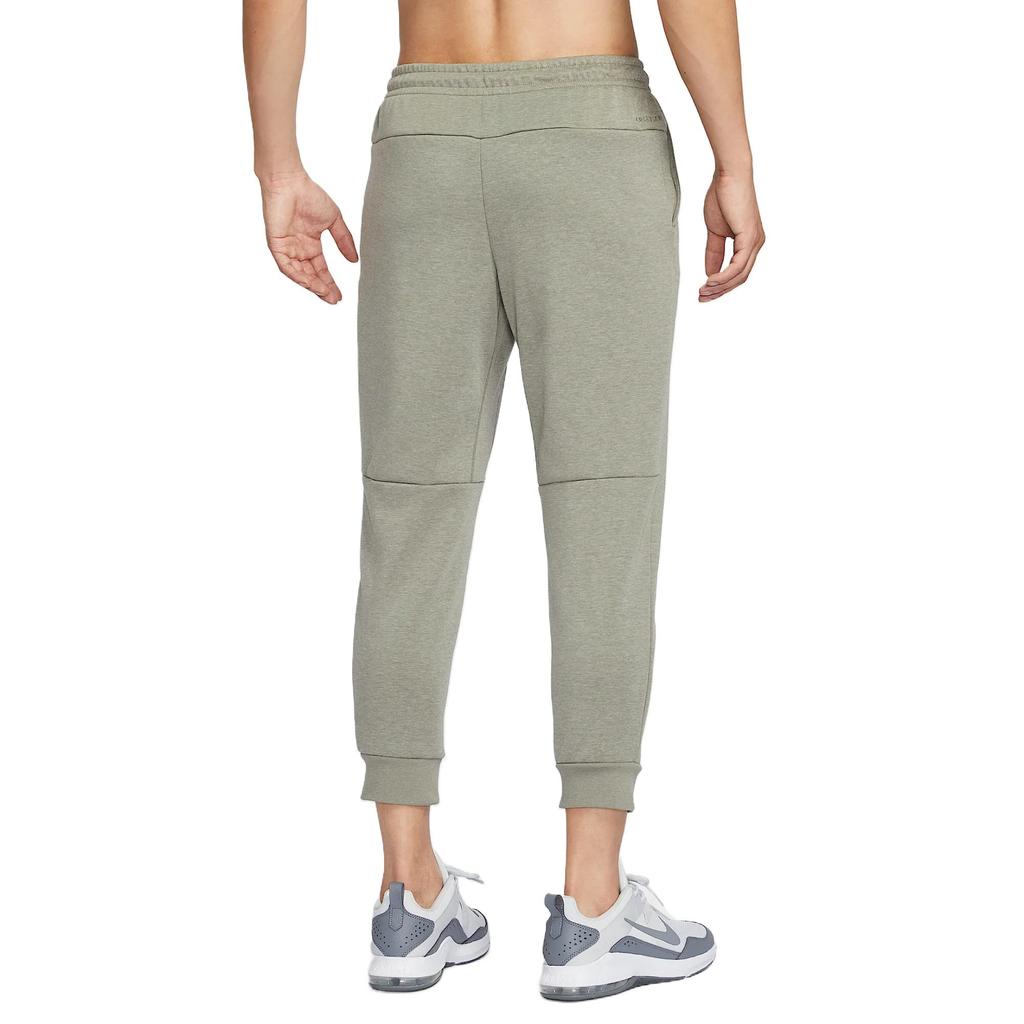 Nike Primary Dri-Fit Fleece Solid Color Simple Drawstring Nine-Point Tapered Sports Pants Men bottoms Light-Army-Green FZ0976-320