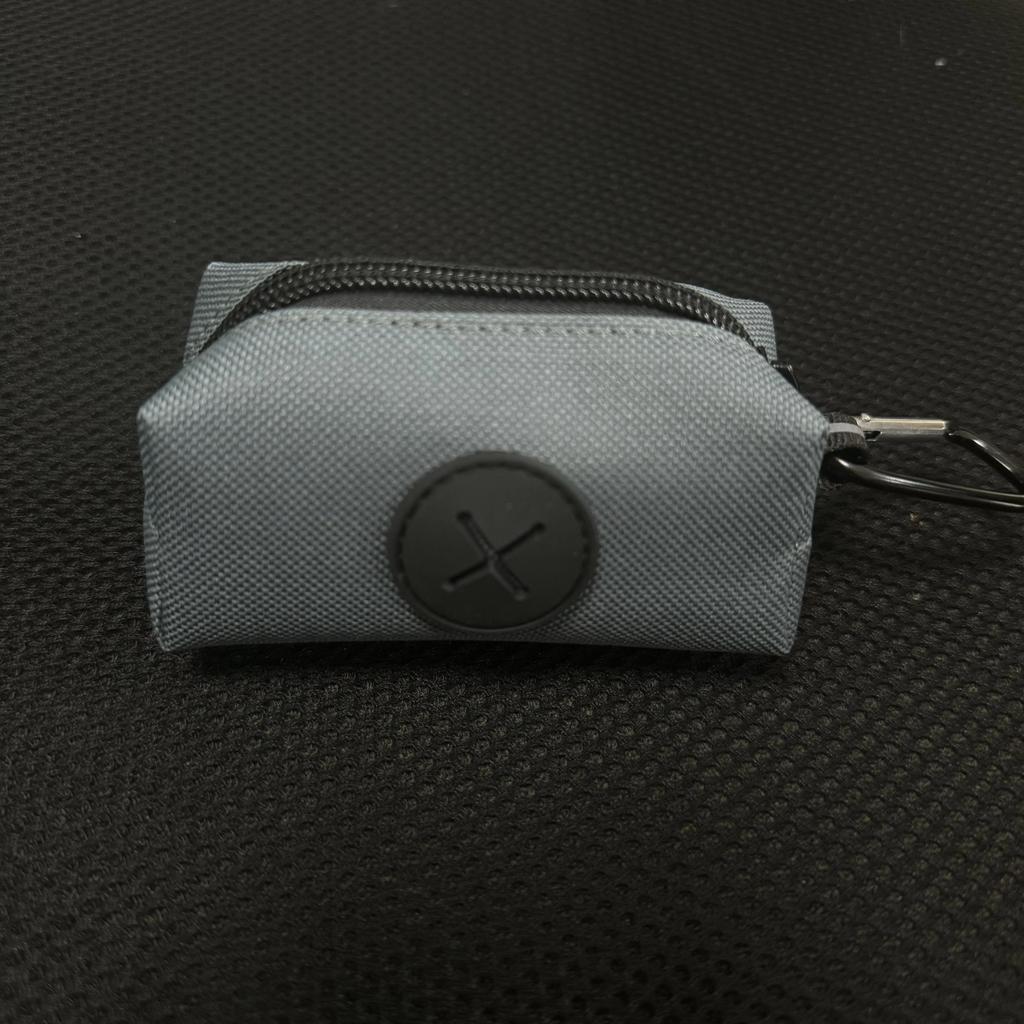 Outdoor Dog Poop Bag Holder & Dispenser for Pet Waste Pickup & Storage