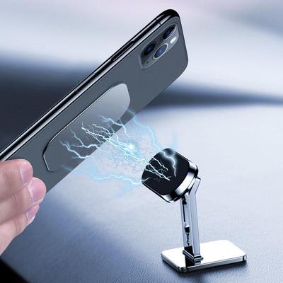 Magnetic Car Phone Holder with Suction Cup for Dashboard Navigation