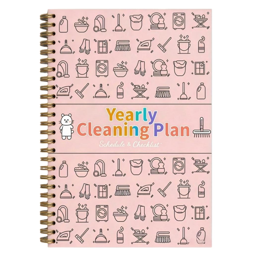 Annual Cleaning Schedule And Cleaning Plan Book