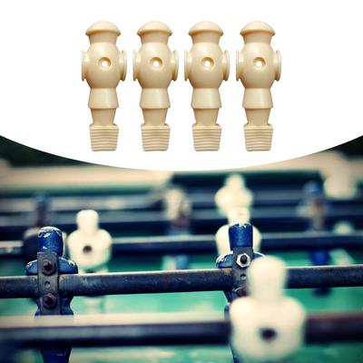 4 Pieces Foosball Men, Players Replacement Part 5/8" Statue Guys Table Soccer