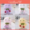 Cherry Sheep Plush Keychain With Soft Pp Cotton Filling For Gifts And Collectors