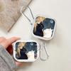 Clear Earphone Cases Cover With Hook Case For Samsung Galaxy Buds 2 4 Pro Live 2Pro 4Pro 3Pro 3 FE Cartoon Cat