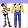 Colorful Toy Story 4 Woody Cosplay Costume For Kids Featuring Long Sleeves Jumpsuit