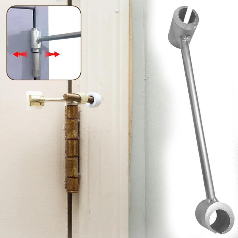 2pcs Hinge Gaps Adjusting Wrench Double Head Door Hinge Repair Spanner Labor-Saving Wrench For Home Hinge Gaps Repair Tools