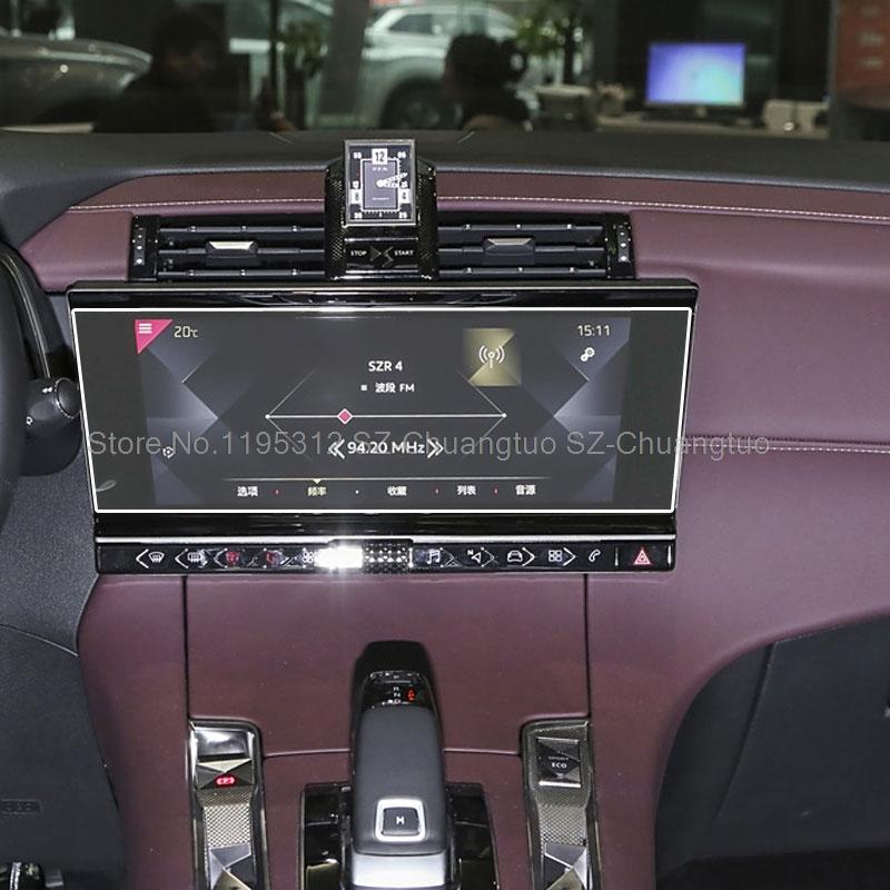 TPU screen protector film For Citroen DS7 2018-2020 12.3 Inch Touch Screen Film Protective GPS Navigation car Accessories