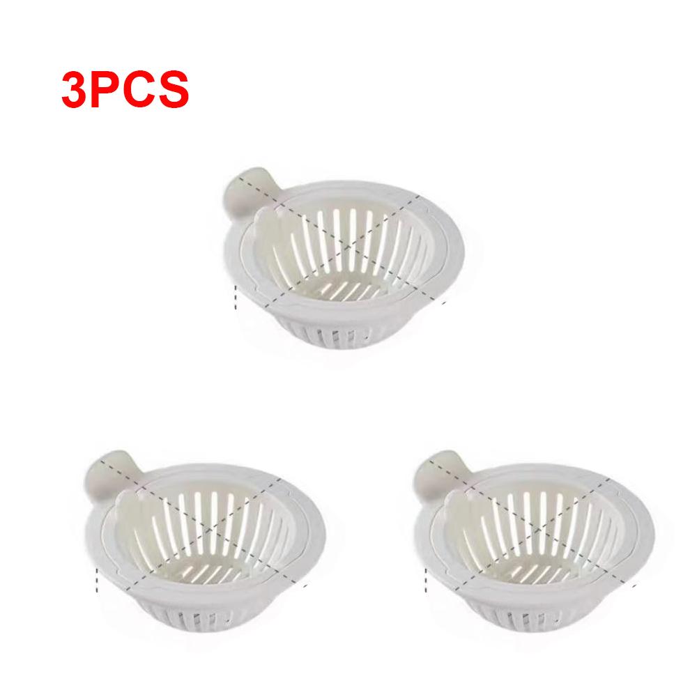 Kitchen Sink Drain Hole Filter Trap Sink Strainer ABS Bath Sink Drain Basket Tool Sink Strainer Filter