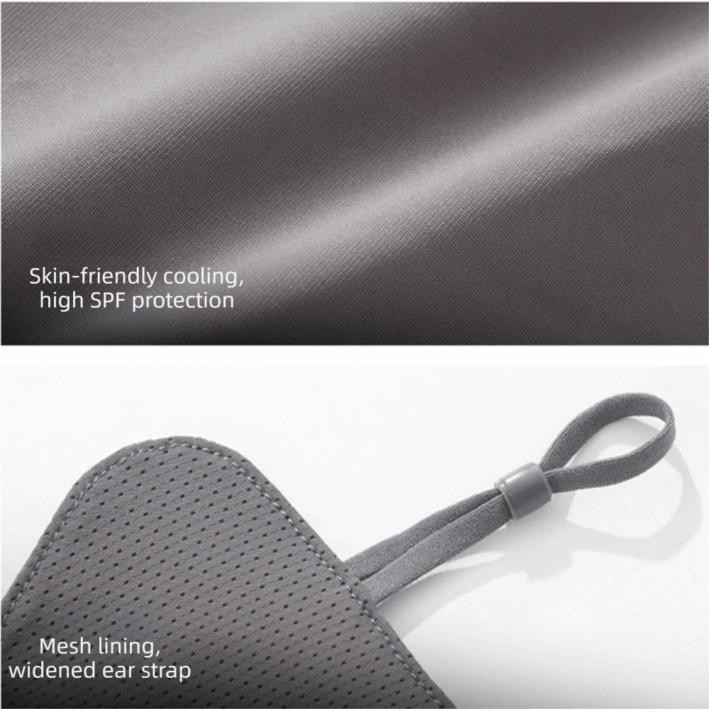 Breathable Sunscreen Mask Summer Face Gini Mask Adjustable Face Cover Hiking