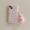 Bag Pendant Mobile Phone Lanyard Hanging Cord Pompom Keychains Hairball Pendant  Keys Backpack