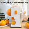 Manual juicer, small household fruit press, convenient hand cranked lemon frying juice cup press