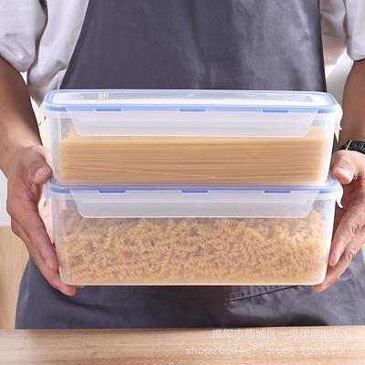 Scatola di Plastica per Conservare il Pane Contenitore per Alimenti Ermetico Porta Pane per Sandwich con Coperchio Contenitore per Pane in Cassetta Organizzatore da Cucina