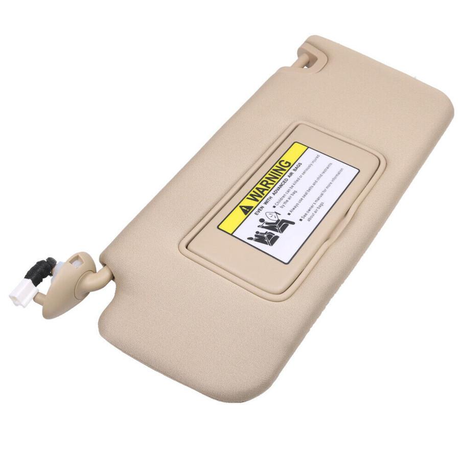 Left Side Sun Visor Beige For 08-12 Honda Accord 83280-TA5-A51ZA, 83280TA5A51ZA