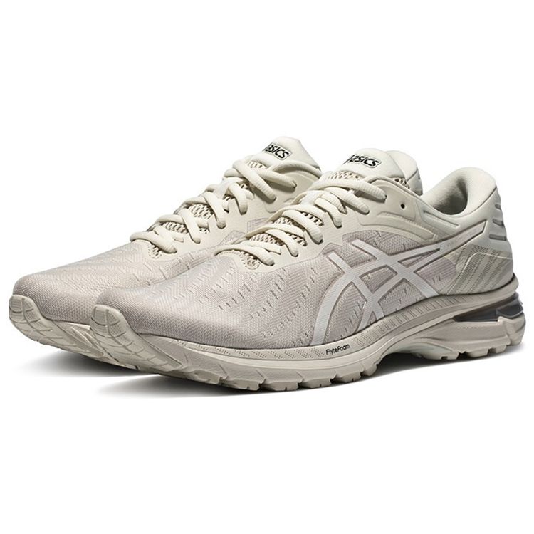 Asics Gel-Pursue 7 Comfortable Fabric Shock Absorption Durable Breathable Low-Top Training Running Shoes Men Sneaker Off-White 1011B254-201