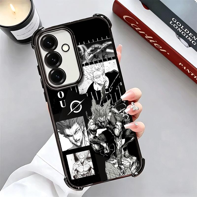 One P-Punch-Mans Garou Soft Phone Case For Samsung A17 A27 A07 A37 A57 A16 A56 A15 A55 A14 A54 A13 A53 A26 A36 A25 A35 A24 A34 A