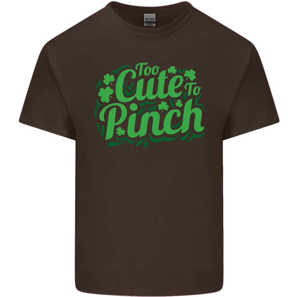 Too Cute to Pinch St Patricks Day Unisexs Light Cotton TShirt