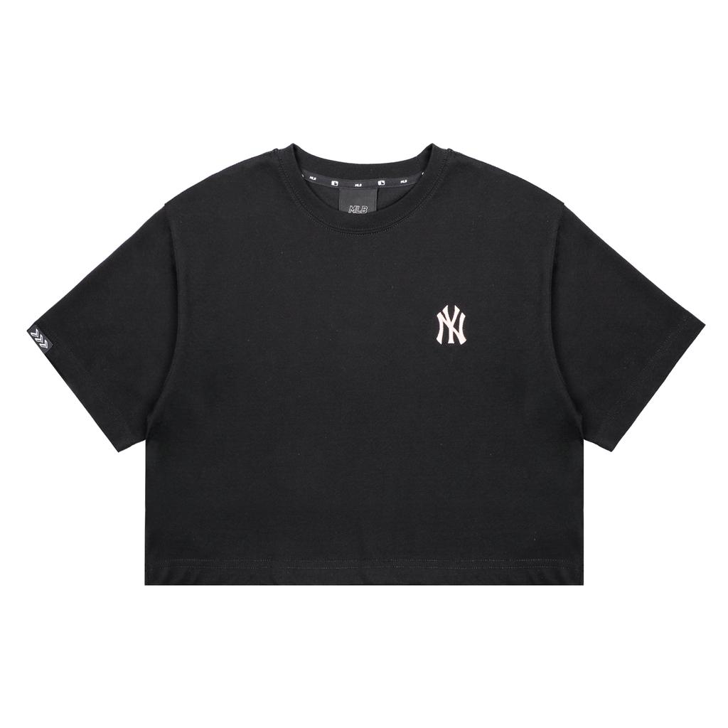 New MLB Straight T Shirt Women's Black 31TSW3131-50L