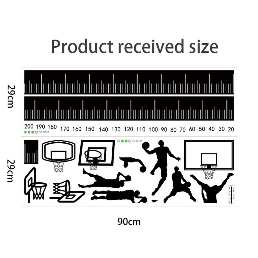 Children's Growth Chart Wall Decal - Interactive Height Tracker