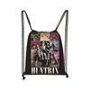 Witch Student Peripheral Appearance Level High Durability Oxford Cloth Zipper Pencil Case Bundle Pocket