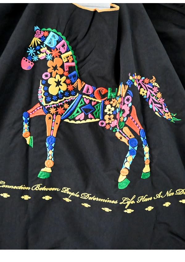 Ball and Chain Genuine L Size FLOWER HORSE Flower Horse Hana Shopping Bag 301135 [Ball & Chain] F.HORSE (BLACK, L)