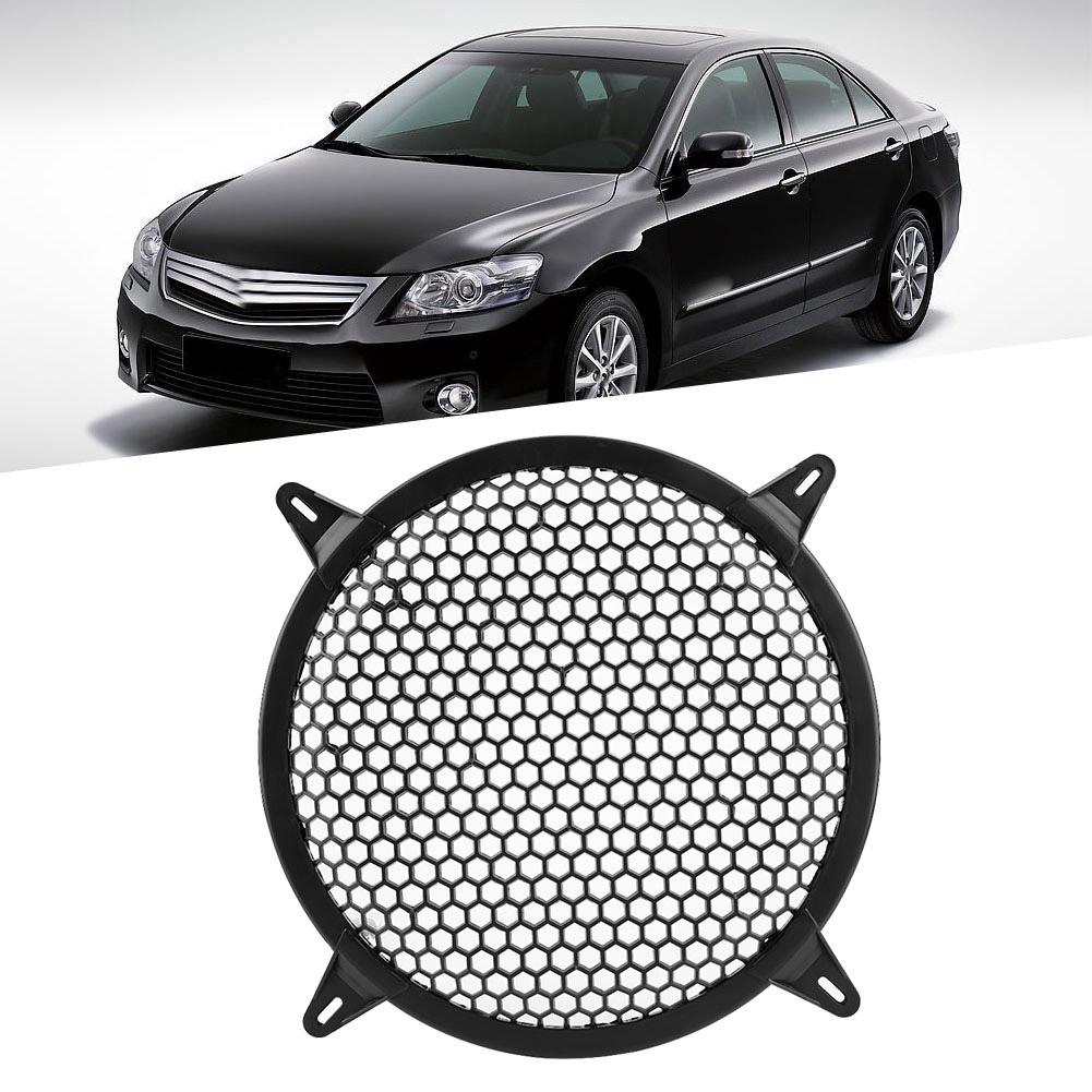 Car Audio Plastic Mesh Cover Woofer Speaker Modification Protect Guard 10inch