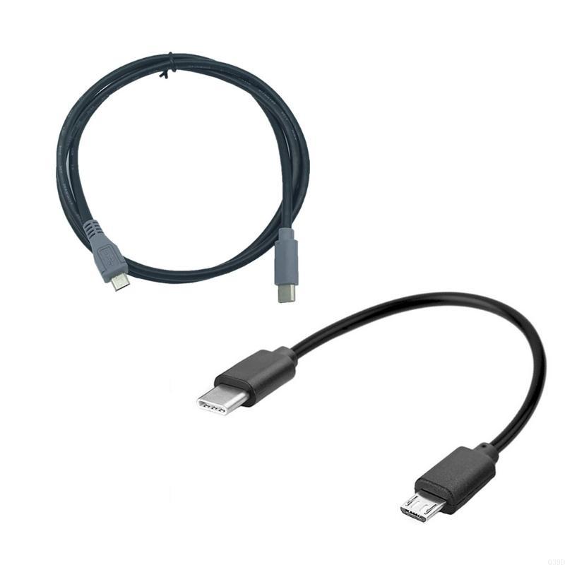 30cm Type C to Micro USB Male Sync Charge OTG CHARGER Cable Cord Adapter For Phone Huawei Samsung Xiaomi Usbc Wire