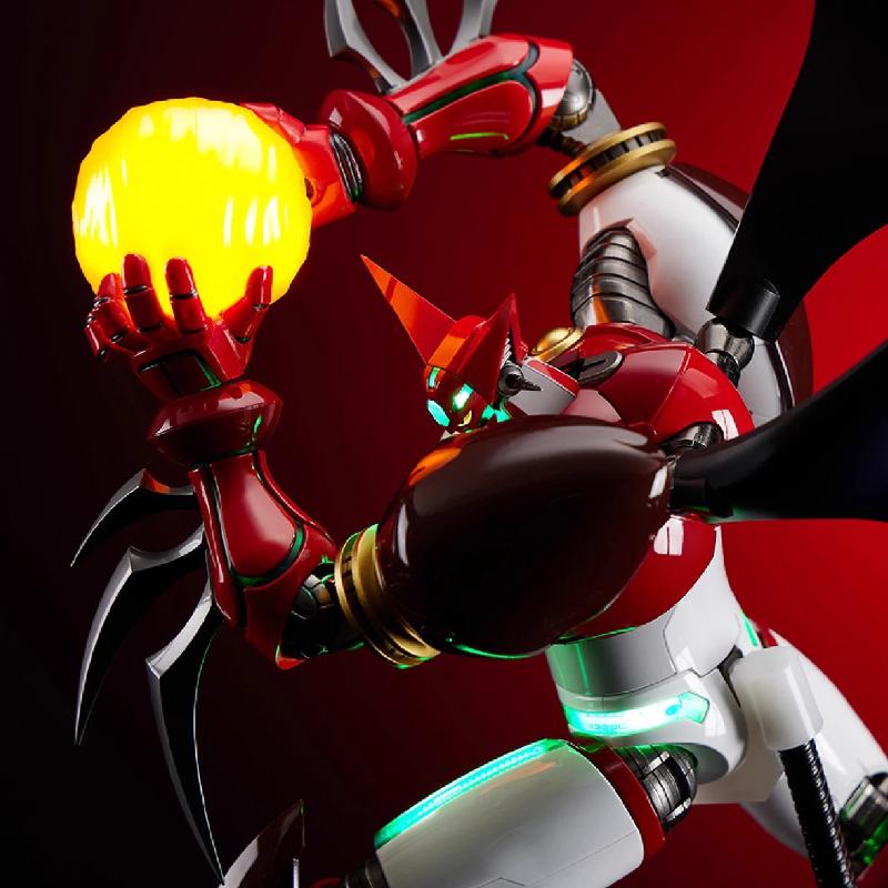 Moshow Blitzway 26cm Shin Getter 1 Assembly Model Kit Alloy Mecha Action Figures Articulated Robot Toy Premium Collectible Gift