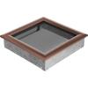 Kryt ventilace Oskar 22x22 měď