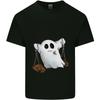 A Ghost On a Swing Halloween Funny Spirit Kids T-Shirt Childrens