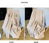 Japanese Mori Girl Embroidered Cotton Linen Wide-Leg Crop Pants - Summer Casual Wear for Women