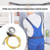 Refrigerator Defrost Thermostat Set Metal Texture for Efficient Frosts Reduction and Extended Appliance Lifespans