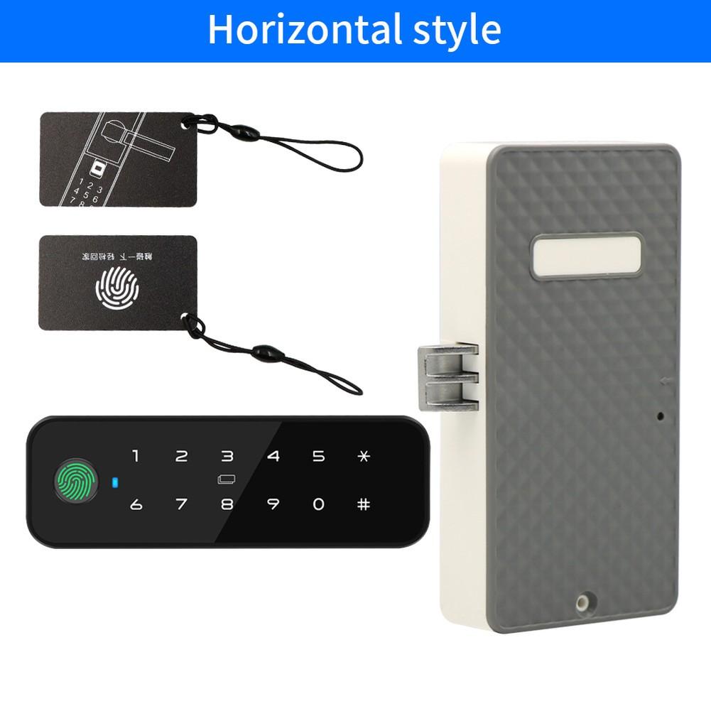 

Розумний замок для дверцят шафи з відбитком пальця, NFC та керуванням через додаток для безпечного та зручного доступу. Сумісний з домашньою автоматизацією